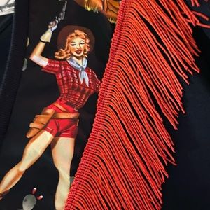 Handmade fringe western top ♥️